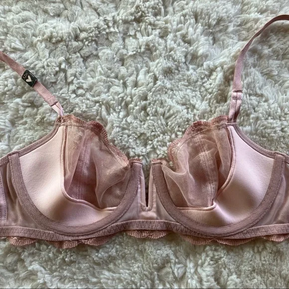 NWOT Victoria’s Secret dream angels lace push-up bra without padding size 32D - Picture 3 of 5